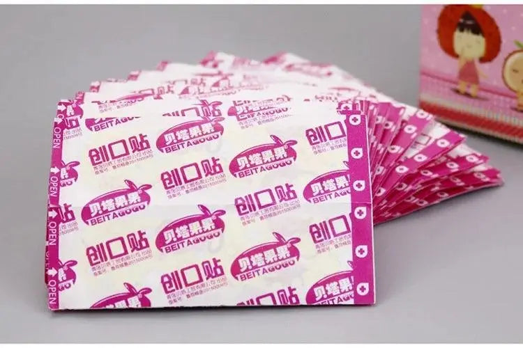 120pcs Cute Cartoon Medical Patch Waterproof Wound Adhesive Bandages Dustproof Breathable First Band Aid for Kids - SS69