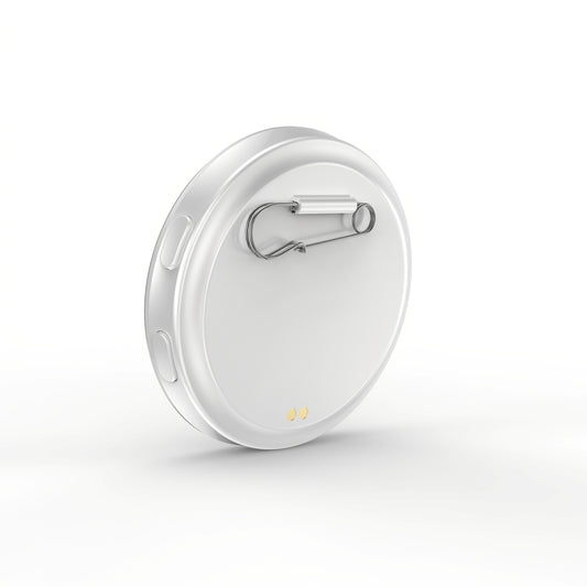 2026 New Electronic Badge with Display, Dynamic Touch, High Frame Rate, 600mAh Battery Life, 6.0 Bluetooth, USB Magnetic Charging, Anime Brooch & Digital Badge Compatible with Anime Fans to Wear On Occasions, Cosplay And Conc