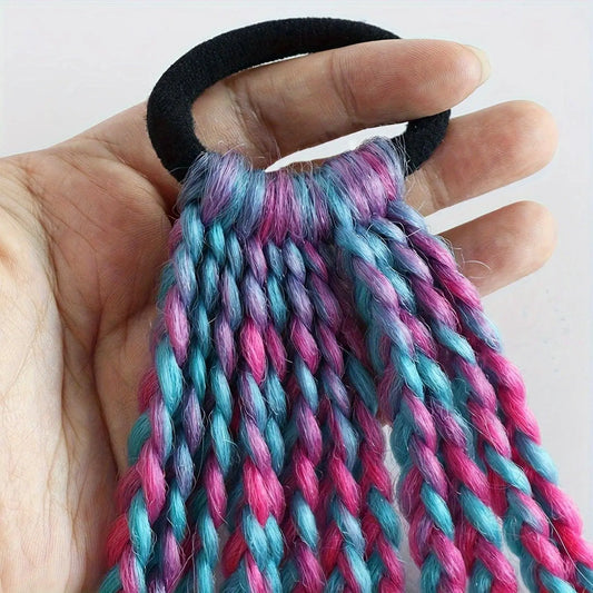 12pcs/pack, Delicate Sweet Cute Gorgeous Y2K Hair Extensions - SS69