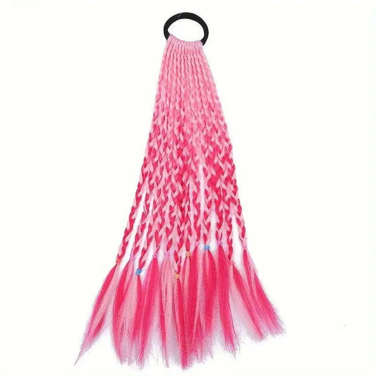 12pcs/pack, Delicate Sweet Cute Gorgeous Y2K Hair Extensions - SS69