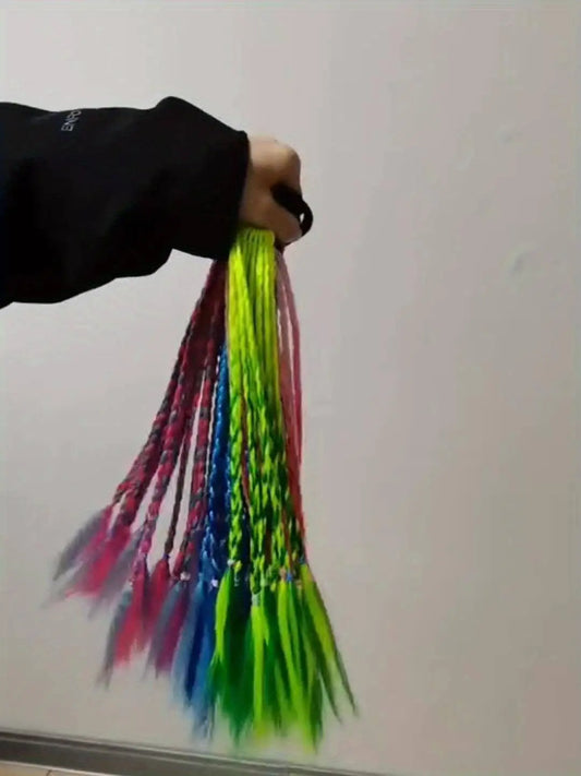 12pcs/pack, Delicate Sweet Cute Gorgeous Y2K Hair Extensions - SS69