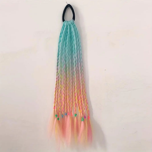 12pcs/pack, Delicate Sweet Cute Gorgeous Y2K Hair Extensions - SS69