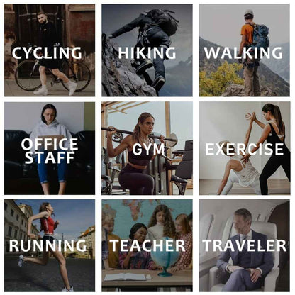 8 Pairs Plus Size Compression Socks for Women Men Compression Socks Wide Calf Sock Knee High Length Support de compresión para mujer for Work Leg Long Compression Stockings Travel Beat Rated