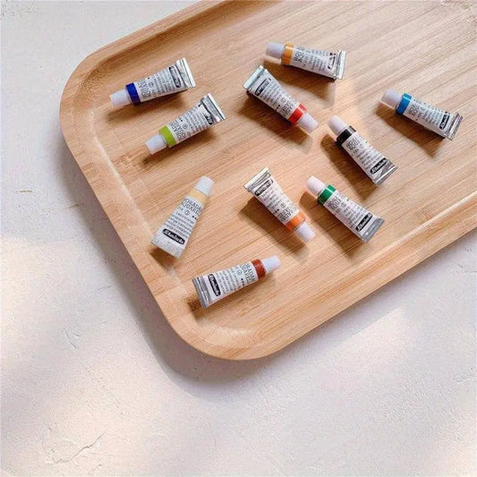 14+ Cute Hair Clips for Girls, Artistic Paint Tube Design Resin Hair Accessories, Solid Color Fashion Barrettes, Quirky Hair Decor Set of 3 Pieces SS69