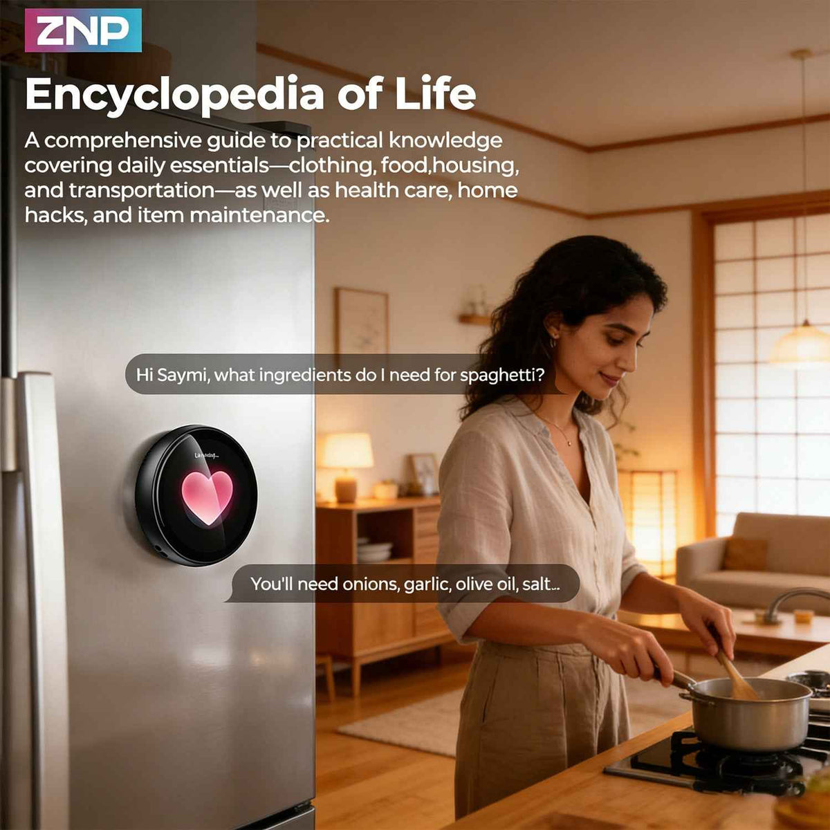 ZNP Z01 Saymi Intelligent Translation Machine Supports 60 Languages, Accurate Translation, Foreign Language Learning, AI Assistant, Battery Life Of 24 Days, Large Capacity+Phone Holder