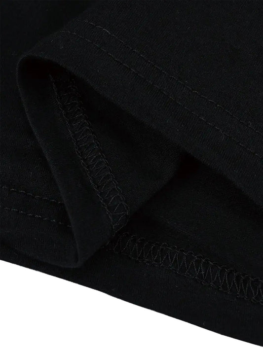 Anime Print Crew Neck T-Shirt, Casual Short Sleeve T-Shirt For Spring & Summer, Women's Clothing SS69