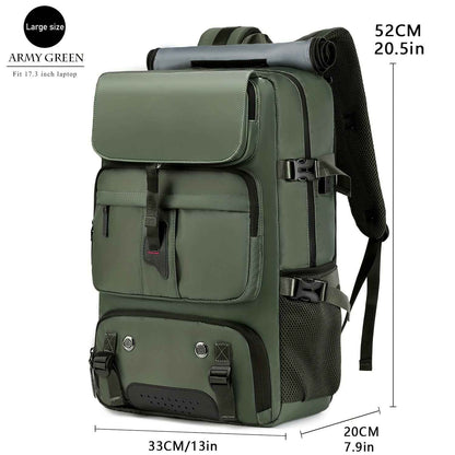 One Large Capacity Laptop Backpack, Designed for Both Men And Women, Featuring a Multifunctional Travel Design with a Compartment for Shoes, Ideal for Business Trips, Travel, College, Holiday Travel, Party Gifts, School Use