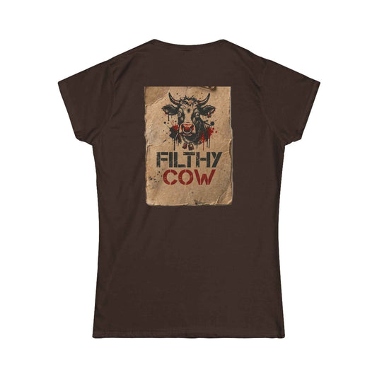 Luxury Giraffe / Filthy Cow Vintage Graphic Women's Tee