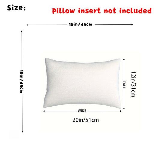 [Set of 2 Retro Throw Pillow] Vintage Cassette Tape Throw Pillow Covers - 12x20 Inch, Set of 2, Woven Polyester, Retro Print, Decorative Cushion Cases for Living Room Sofa, Hand Wash, Zipper Closure - Inserts Not Included SS69