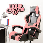 Baroni Home Gaming Chair, Ergonomic Office Chair with Adjustable Backrest, Headrest And Lumbar Support SS69
