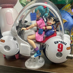 18cm SHF Dragon Ball Figures Bulma's Motorcycle Hoipoi Capsule No. 9 Action Figure PVC Collection Bulma Goku Figurine Model Toys - SS69