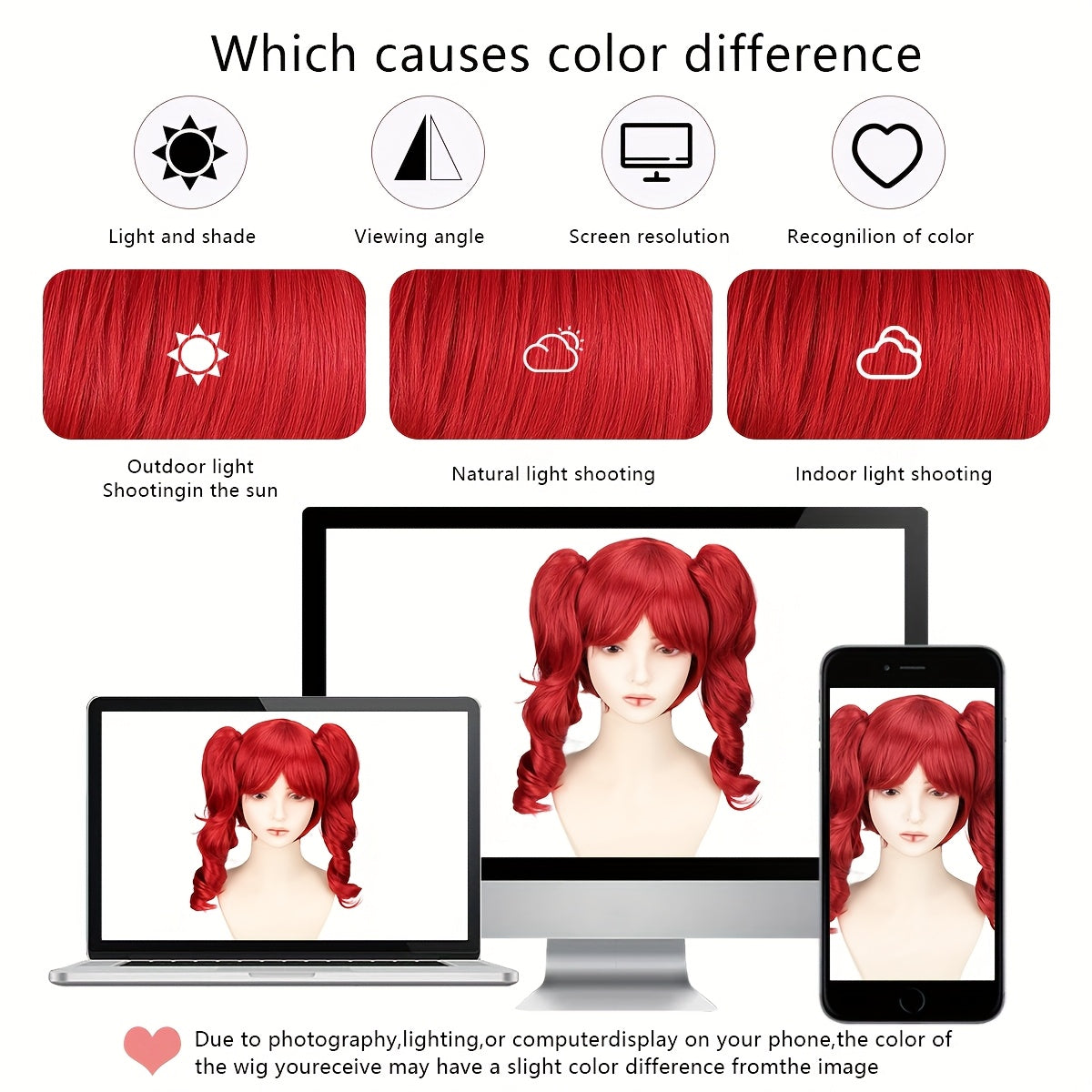 Women's Heat-Resistant Synthetic Fiber Curly Red Wig with Blonde Roots & Red Balloon-Style Hair - Scary Clown Costume for Halloween, Circus, Cosplay - Comfortable & Easy-Care Wavy Hair Design, Vibrant -Lasting Color, Versatil SS69