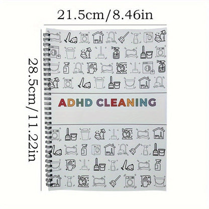 36 Page Attention Deficit Disorder Cleaning Plan Board - A Comprehensive Home Maintenance Organization Checklist Covering Daily, Periodic, Monthly, And Annual Tasks, with a Household Schedule SS69