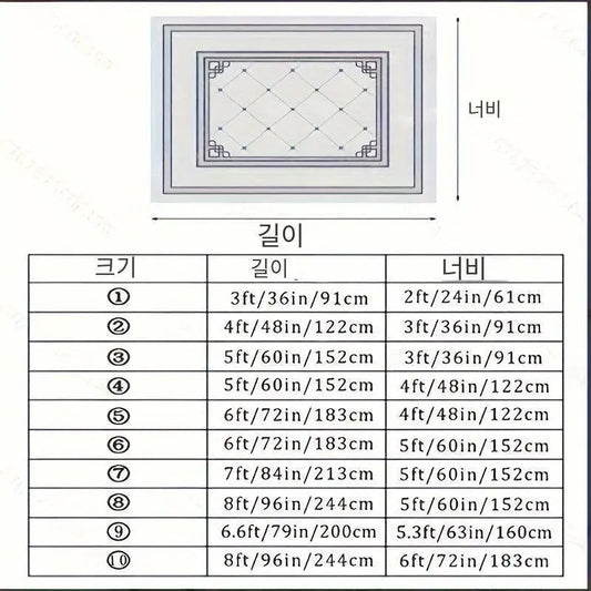 1pc Long Plush Fabric Gradient Rainbow Color Carpet Rug With Soft Thicken Sponge SS69