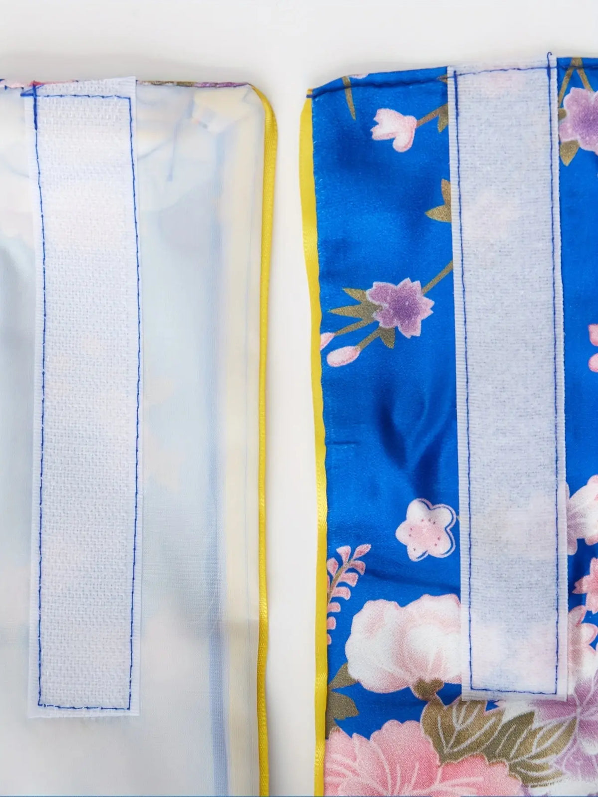 1pc Traditional Japanese Kimono for Women - Floral Print Dress Robe with Belt, Polyester Fabric, Full-Length Sleeves, Open Front, Regular Fit, Geisha Bathing Costume, Cosplay, Halloween, Carnival Party Wear SS69