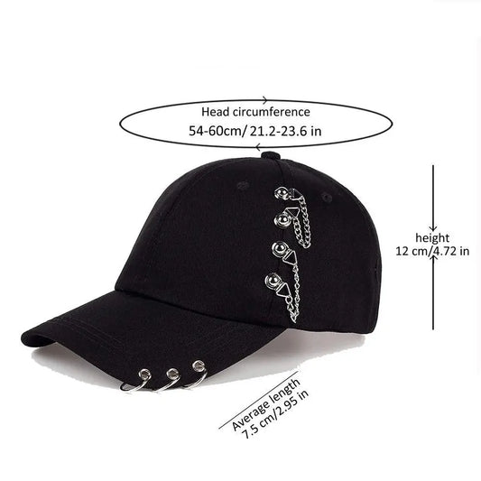 1pc Unisex Trendy K-pop Inspired Cap, Trendy Hats - SS69
