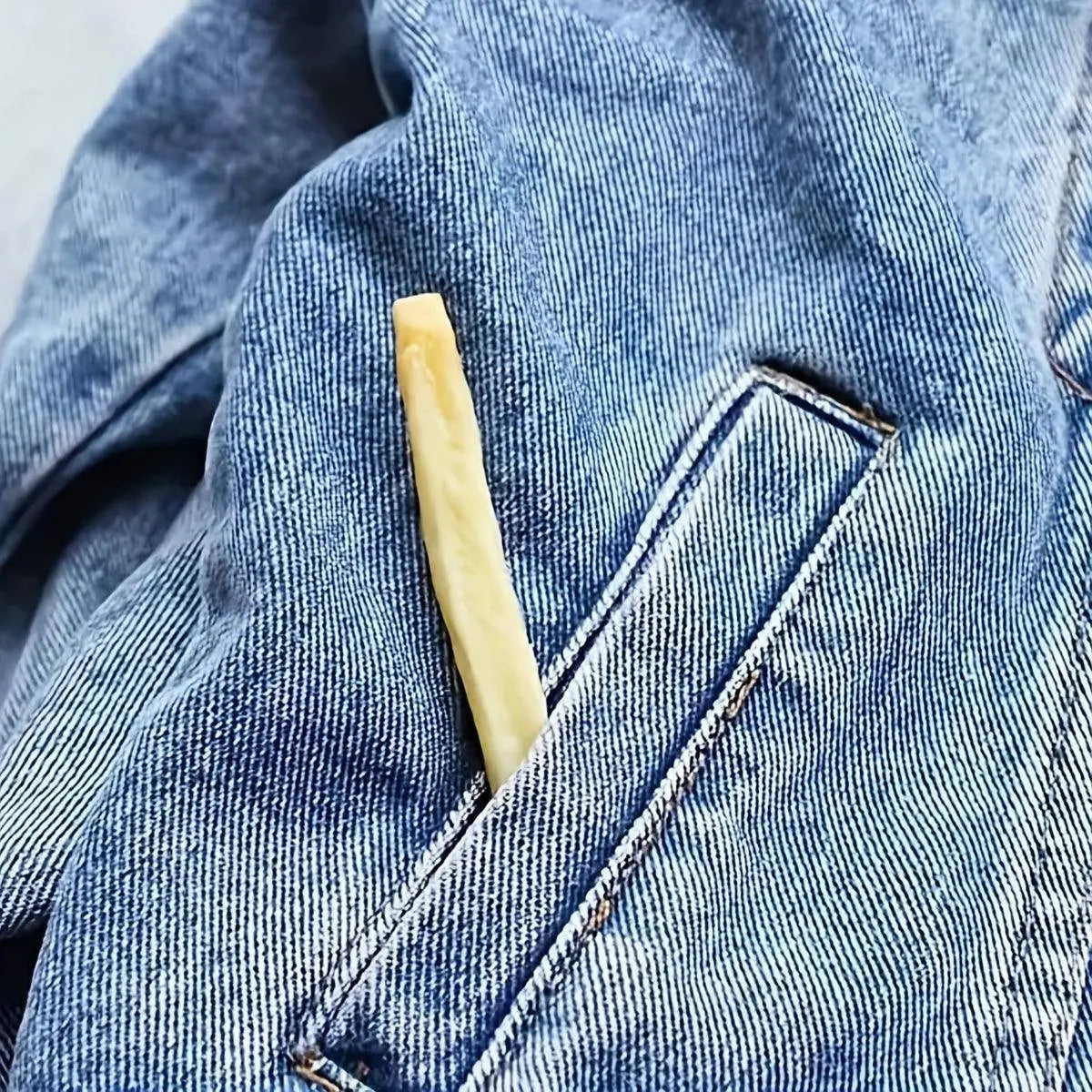 1pc, Delightful Imitation Fries Brooch Pin - Realistic Food Accessory For Clothing Creative Backpack Decor SS69