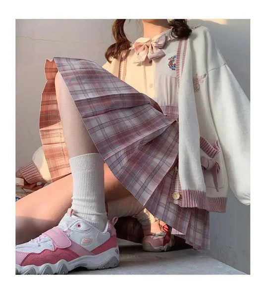 2025 Autumn Winter Women Sweater Loose Japanese Style Sweet Knitted Cardigan Embroidery Oversize Harajuku Female Cardigans Cute SS69