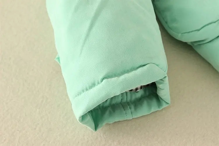 2025 New Autumn Winter Women Cotton Jacket Padded Casual Slim Coat Emboridery Hooded Parkas Wadded Warm Overcoat SS69