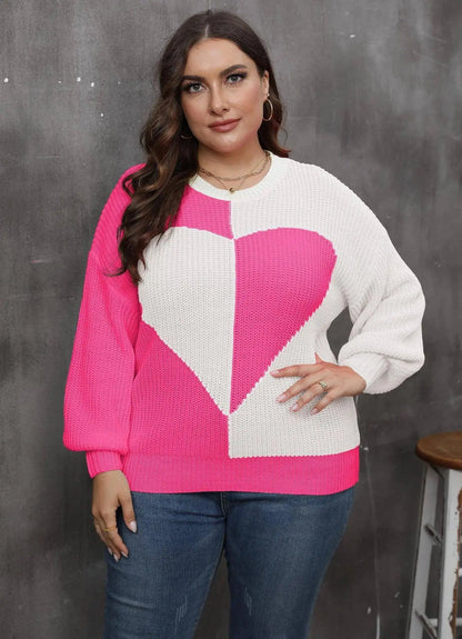 2025 Patchwork Cross Plus Size Sweater Women Sexy Deep V Large Pullover Ladies Loose Oversize Jumper Big Jerseys Curvy Knitwear SS69