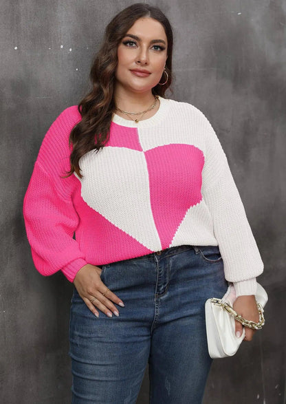 2025 Patchwork Cross Plus Size Sweater Women Sexy Deep V Large Pullover Ladies Loose Oversize Jumper Big Jerseys Curvy Knitwear SS69