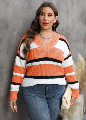 Orange Sweater