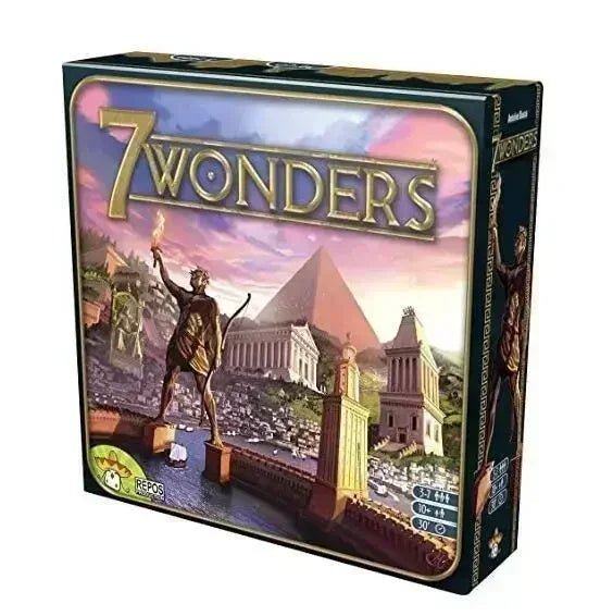 2025 New Edition - 7 Wonders Board Game, Board Game for Adults and Family, Civilization and Strategy Board Game, 3 - 7 Players - SS69