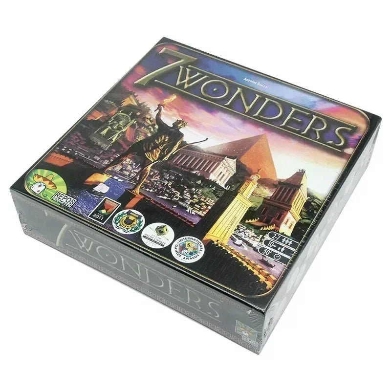 2025 New Edition - 7 Wonders Board Game, Board Game for Adults and Family, Civilization and Strategy Board Game, 3 - 7 Players - SS69