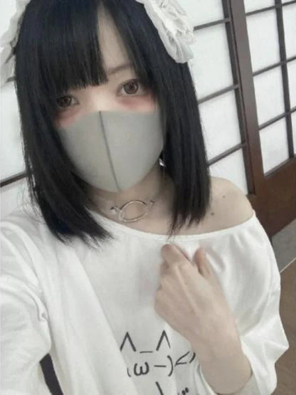 2025 Y2k Aesthetic Summer Loose T-shirt Women Casual O Neck Japanese Cartoon Tops Cute Short Sleeve Kawaii Sweet Harajuku Tees - SS69