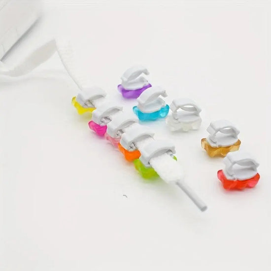 20Pcs Luminous Gummy Bear Shoelace Decoration - Cute Shoe Buckles Shoe Charms For Fashion Women Sneakers Accessories SS69