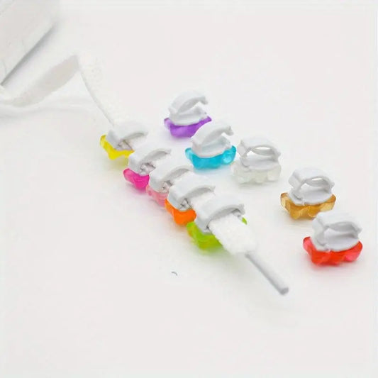 20Pcs Luminous Gummy Bear Shoelace Decoration - Cute Shoe Buckles Shoe Charms For Fashion Women Sneakers Accessories SS69