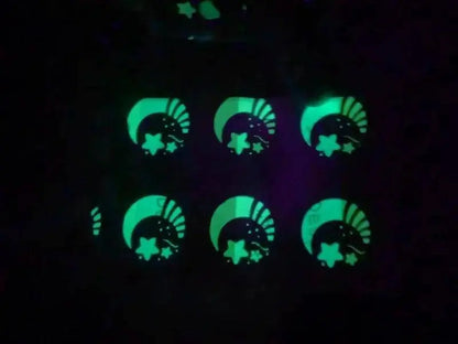 20pcs Cartoon Noctilucent Band Aid Luminous Sticking Plaster Night Glow Wound Dressing Patch Adhesive Bandages Woundplast SS69