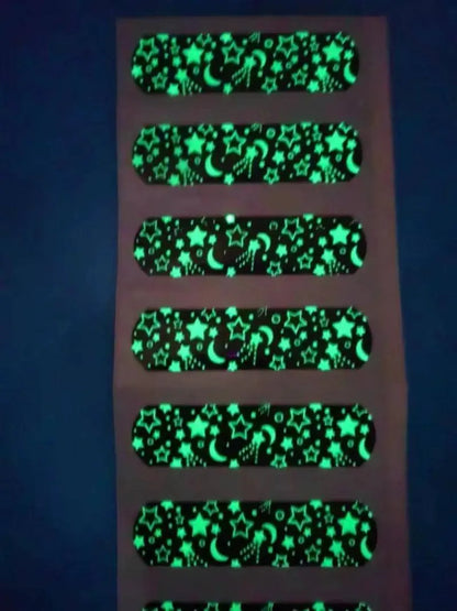 20pcs Cartoon Noctilucent Band Aid Luminous Sticking Plaster Night Glow Wound Dressing Patch Adhesive Bandages Woundplast SS69 9.69 Type A luminous