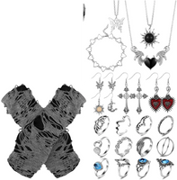 22 Pcs Y2K Grunge Knitted Cat Beanie Fairy Grunge - SS69