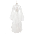 Women's Medieval Two-Piece Costume with Corset Bodice and Skirt