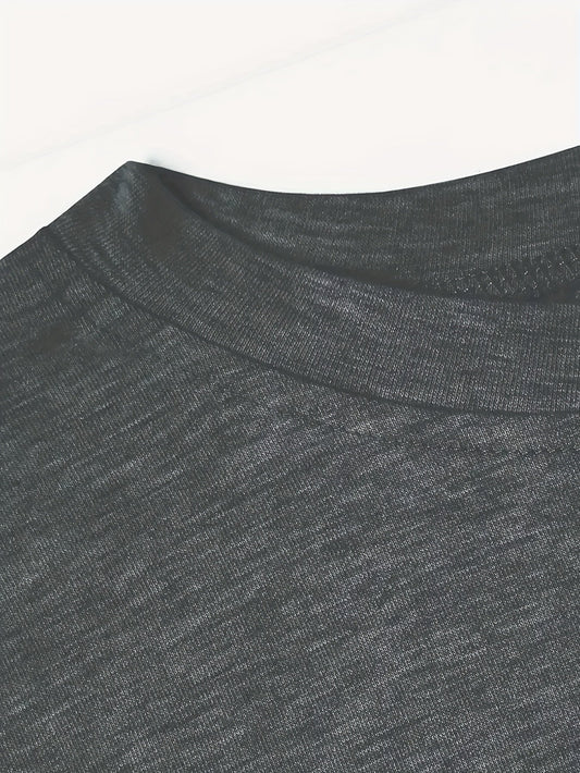 Fashionable Casual Short-Sleeve Summer T-Shirt for Women with a Round Neck, Featuring a Printed Design of a Western Cowgirl on The Front And Back. SS69