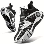Women's Sneakers Walking Shoes, Lace Up Tennis Shoes, Fashion Non Slip Casual Workout Sneaker Gym Sports SS69 42.69 Black / 44