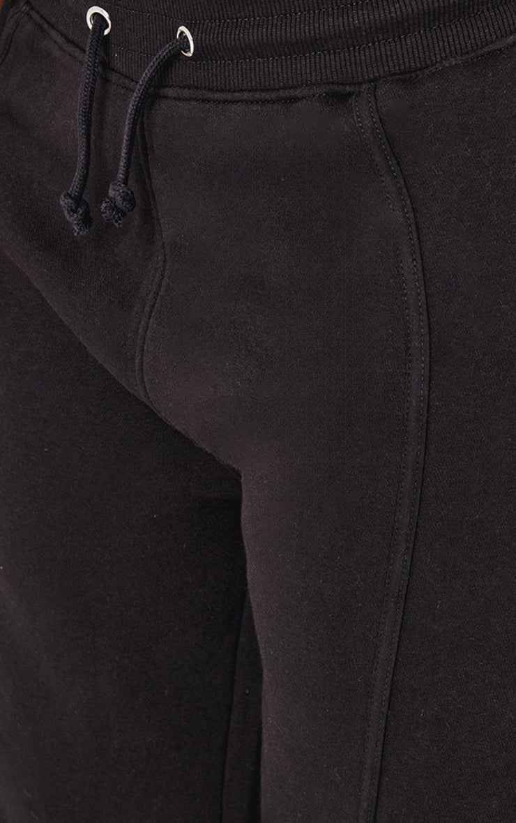 Shape Grey Marl Binded High Waist Wide Leg Joggers