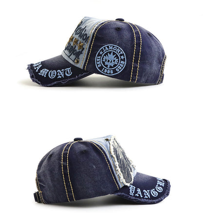 Men's Summer Hat - Trendy Baseball Cap, Casual Letters, Outdoor Personality for Young Men SS69