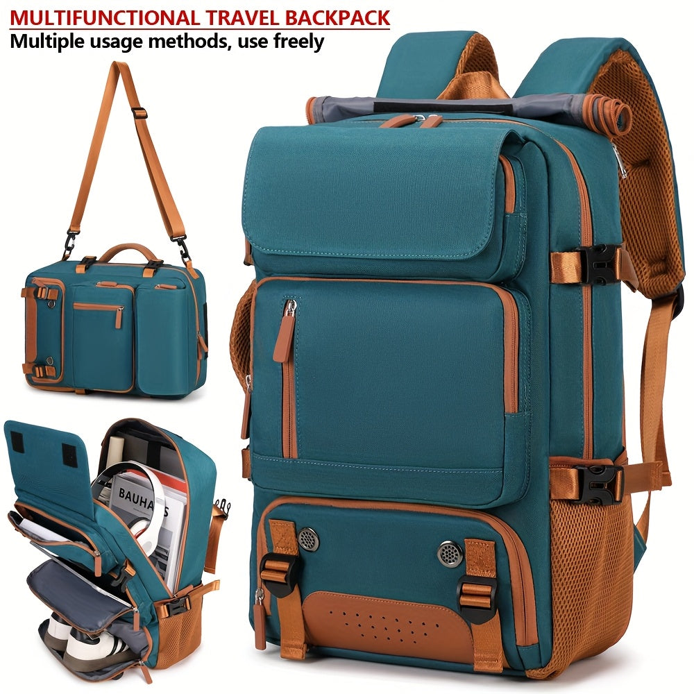 Large Capacity 16-Inch Laptop Backpack - Lightweight Oxford Travel Bag