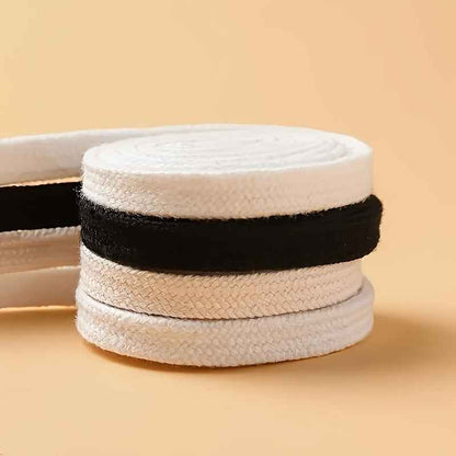 2 Pairs/4pcs of Solid Color Double-Layer 120 Cm Shoelaces, Versatile for Use with Sneakers, Flats, Canvas Shoes, Casual Shoes, And White Shoes for Both Men And Women, Without Battery