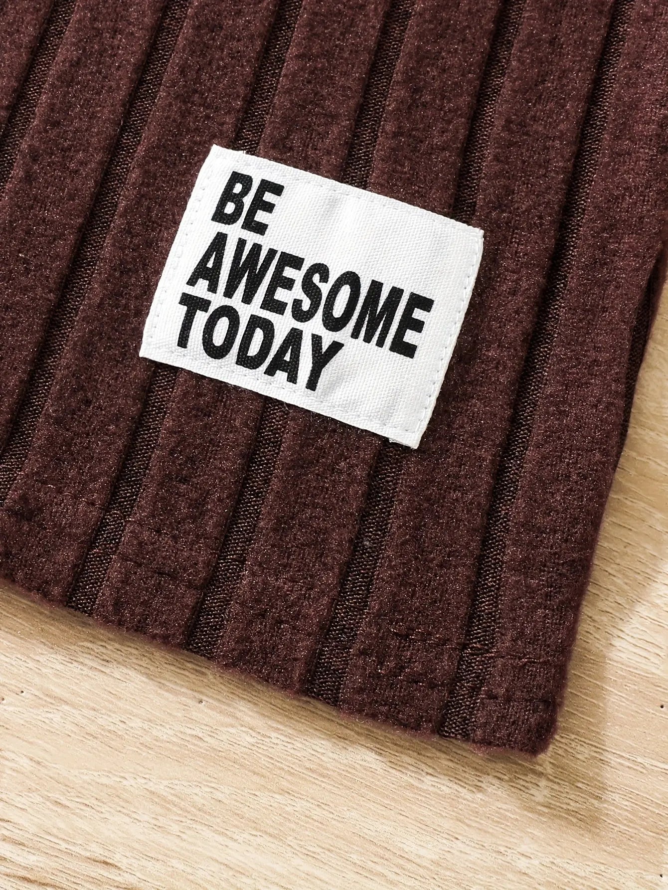 2pcs Toddler Girls Ribbed Outfits Crew Neck Long Sleeve Pullover Top + Flare Pants Set Spring Fall Sports Gift, Outdoor Clothing SS69