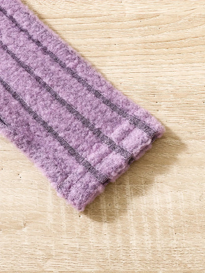 2pcs Toddler Girls Ribbed Outfits Crew Neck Long Sleeve Pullover Top + Flare Pants Set Spring Fall Sports Gift, Outdoor Clothing SS69