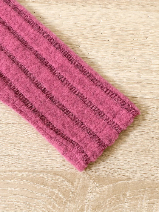 2pcs Toddler Girls Ribbed Outfits Crew Neck Long Sleeve Pullover Top + Flare Pants Set Spring Fall Sports Gift, Outdoor Clothing SS69