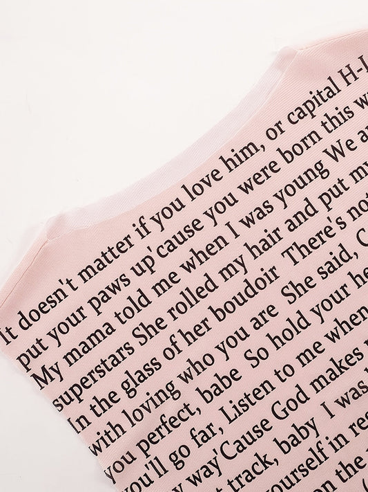 Spring And Summer New Fashion Printed Round-Neck Sleeveless Slim Top T-Shirt SS69