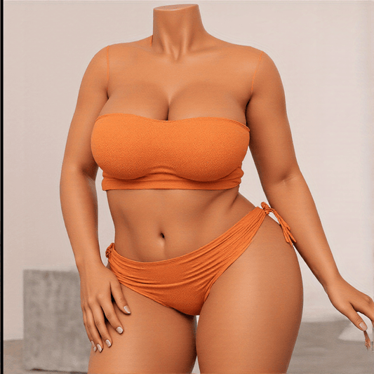 60.24-Inch Life Size Female Sex Doll - Soft Jelly Chest And Hips, TPE Material, Ultimate Pleasure Experience, No Need for Batteries, Orange Long Sleeved Top And Thong Design, Realistic Body Shape, Suitable for Adults to Play SS69