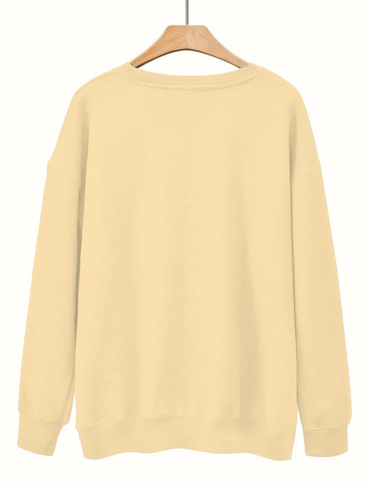 Women's Funny Murder Show Graphic Sweatshirt - Crime Drama TV Fan Apparel - Soft Polyester Pullover Sweater - Long Sleeve Round Neck Casual Sweater for Fall/Winter - Funny TV Show Outfit Gift for s & Women - Machine Washable SS69