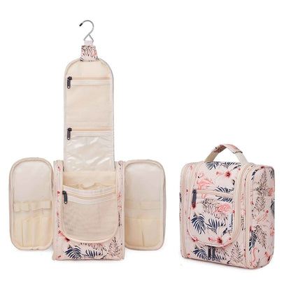 Travel Bag for Toiletries Cosmetic Bags for Women Hanging Toiletry Bag Multi-compartment Makeup Bag Organizer Bag for Essentials Accessories Makeup Bag for Cruise Essential Items Christmas Gift