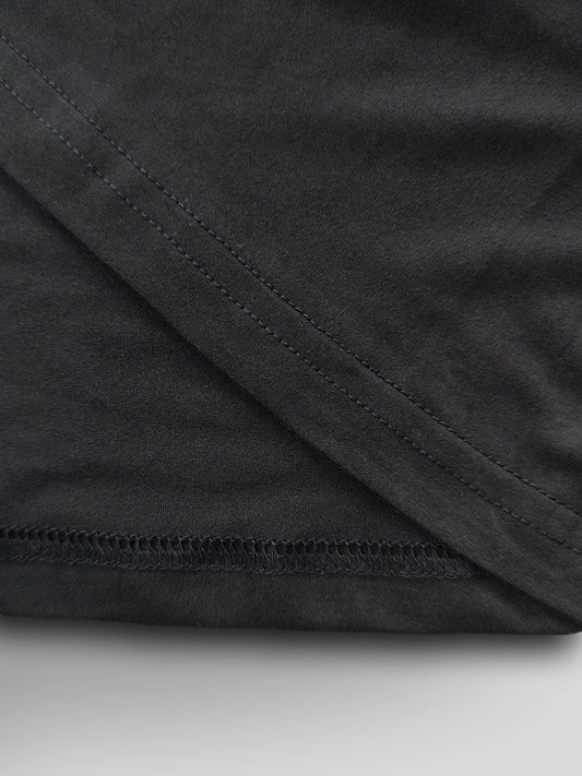 Women's Gothic Sandman Graphic T-Shirt - Tim -Inspired Dreaming Sandman Holding Mask Print, Black Short Sleeve Round Neck Casual Summer Top, Medium-Stretch Machine-Washable Fabric for Themed Events & Casual Attire SS69