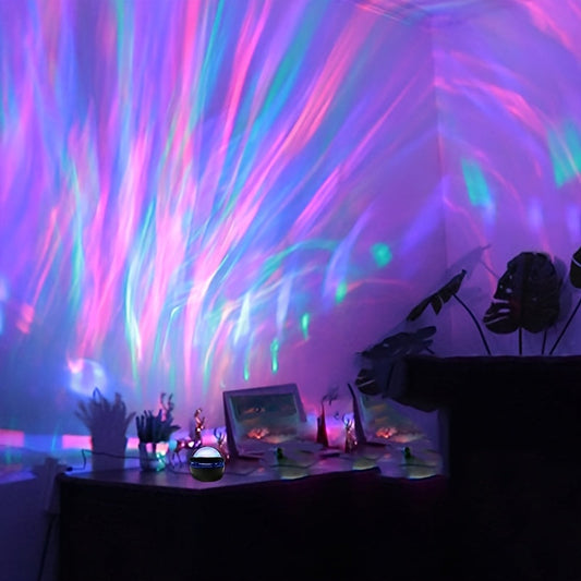 Versatile USB-Powered Spiral Table Lamp - RGB Multicolor Art Light for Living Room, Bedroom, Bar Decor - Perfect Gift for Halloween & Christmas SS69